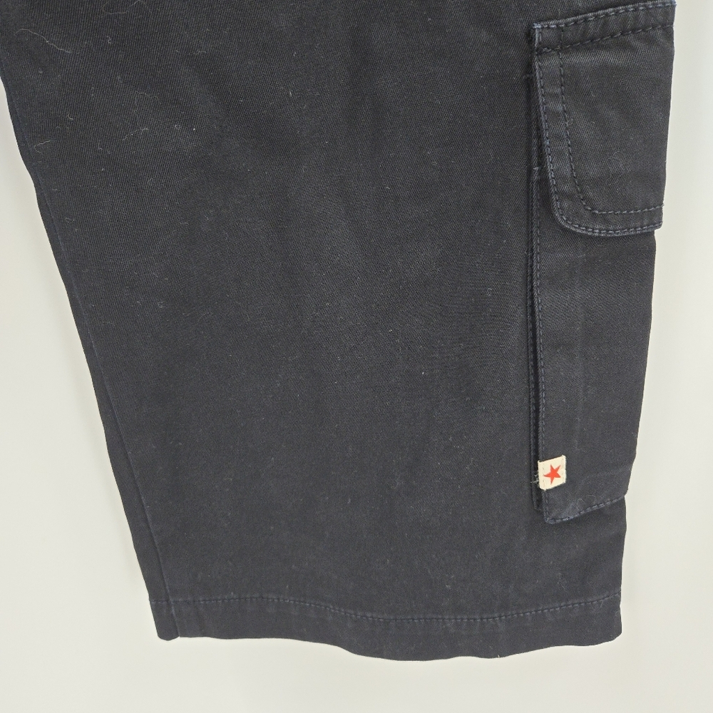 Johnny Was Pants Black‎ Embroidered Cargo Crop - Picture 9 of 15